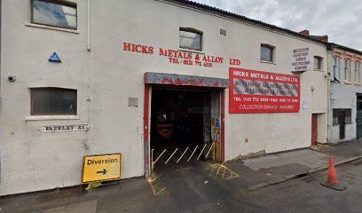 Hicks Metals & Alloys, Birmingham, England