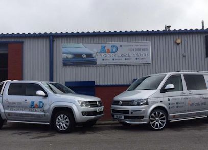 A & D Vehicle Repair Centre, Cardiff, Wales