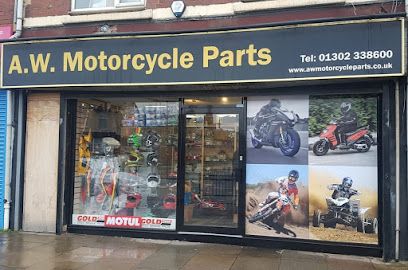 A W Motorcycle Parts 'New Spares Specialist', Doncaster, England