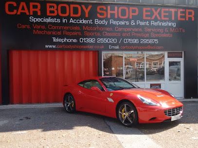 Car Body Shop Exeter Marsh Barton Garage, Exeter, England