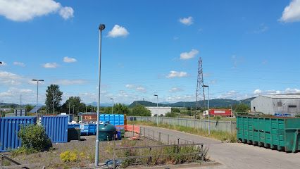 Lower polmaise waste management centre, Fallin, Stirling, Scotland