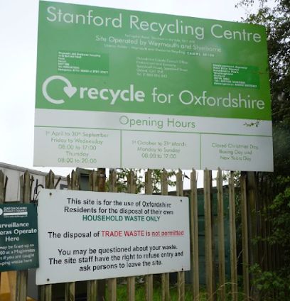 Stanford Waste Recycling Centre, Faringdon, England