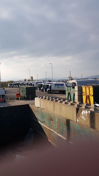 Pottery Street Recycling Centre Cars and Vans, Greenock, Scotland