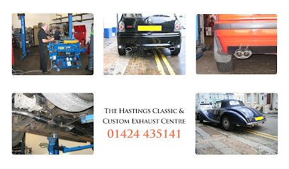 The Hastings Classic & Custom Exhaust Centre, Hastings, England
