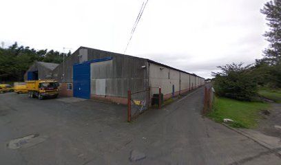 Recycling centre, Hawick, Scotland