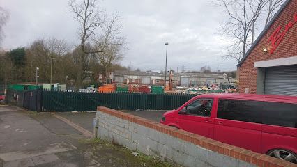 Loscoe Household Waste Recycling Centre, Heanor, England