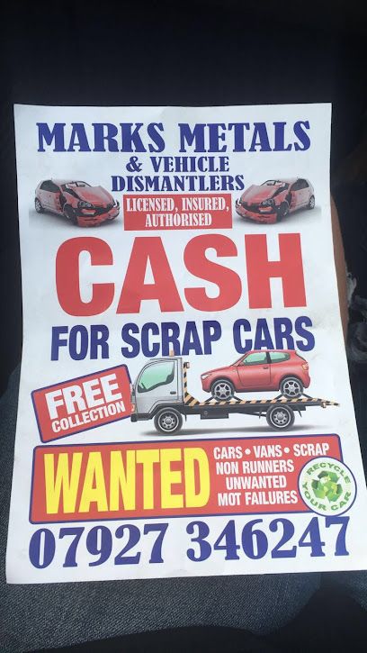 Scrap car Leeds, Heckmondwike, England
