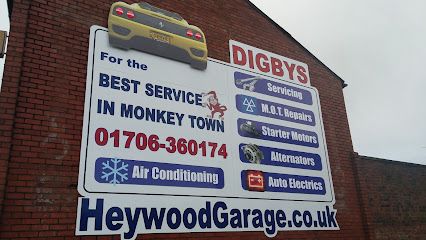 Digbys Auto Repairs and auto Electricians, Heywood, England