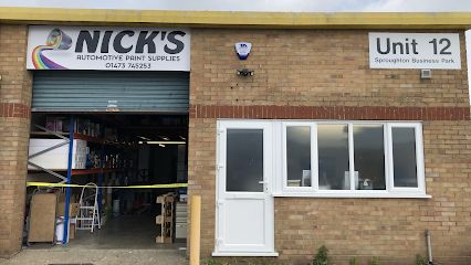 Nick's Automotive Paint Supplies Ltd, Ipswich, England