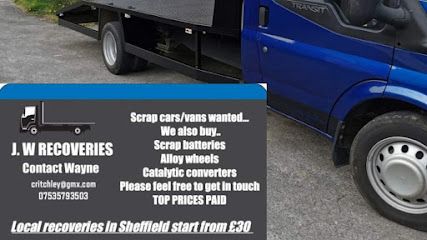 JW Scrap Vehicles & Recovery, Killamarsh, Sheffield, England