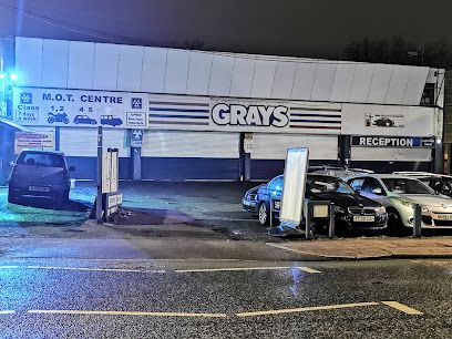 Grays Tyre Services, London, England