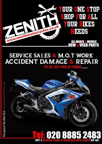 Zenith Motorcycles, London, England