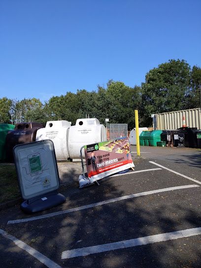 Bollington Household Waste Recycling Centre, Macclesfield, England