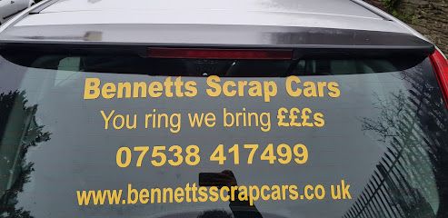 Bennetts Scrap Cars Plymouth, Plymouth, England
