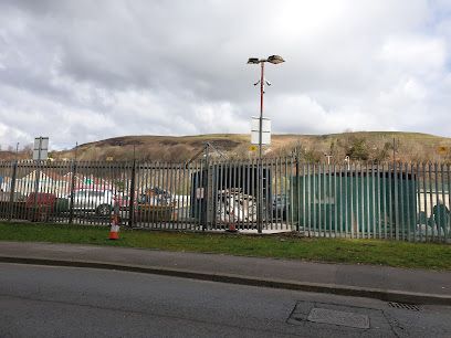Community Recycling centre, Porth, Wales