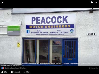 Peacock Motor Engineers, Renfrew, Scotland
