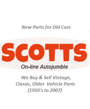 Scotts Classic Car Spares on-line only sales, Rotherham, England