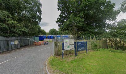 Towthorpe Strenssall Household Waste Recycling Centre, Stockton on the Forest, York, England