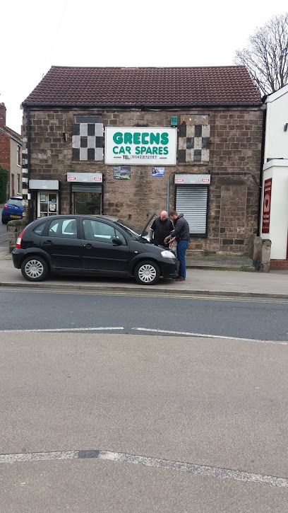 Greens Car Spares, Swallownest, Sheffield, England