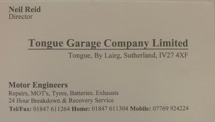 Tongue Garage, Tongue, Lairg, Scotland
