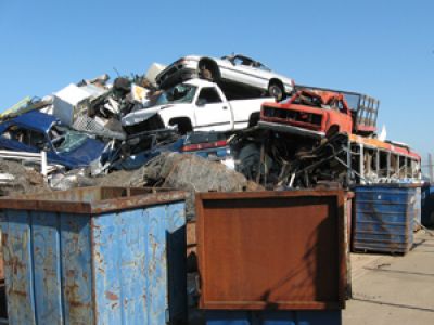 Turners Scrap Cars, Upminster, England