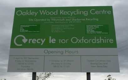 Oakley Wood Recycling Centre, Wallingford, England