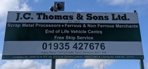 J C Thomas & Sons Ltd, Yeovil, England